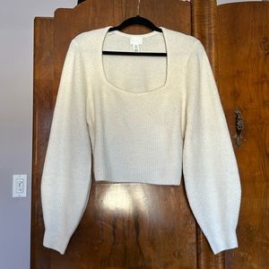 H&M Cream Knit Sweater